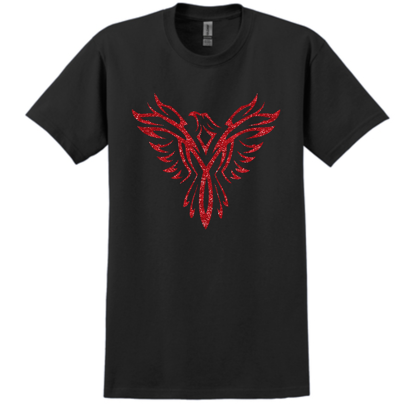 Glitter Phoenix Short Sleeve Shirt