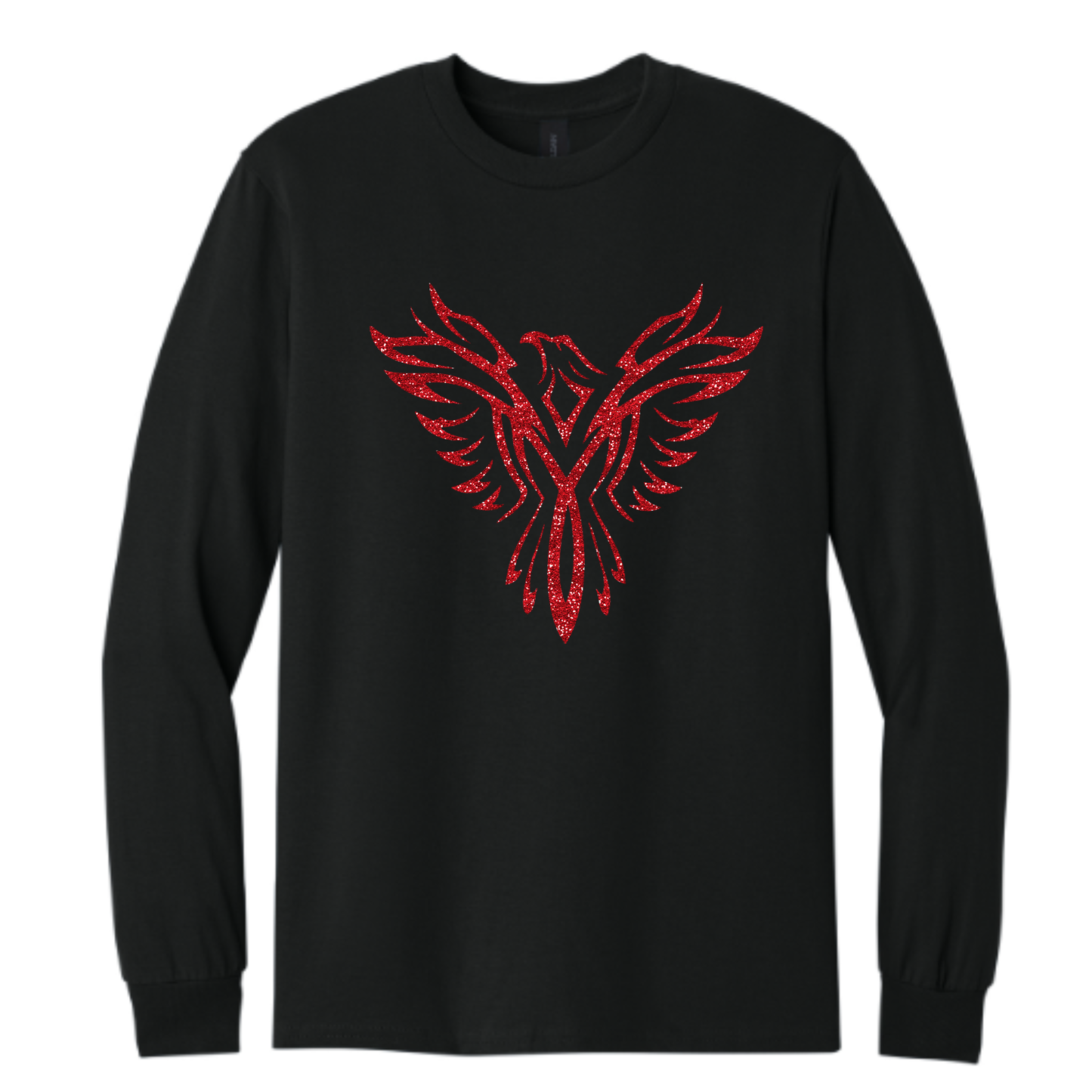 Glitter Phoenix Long Sleeve Shirt