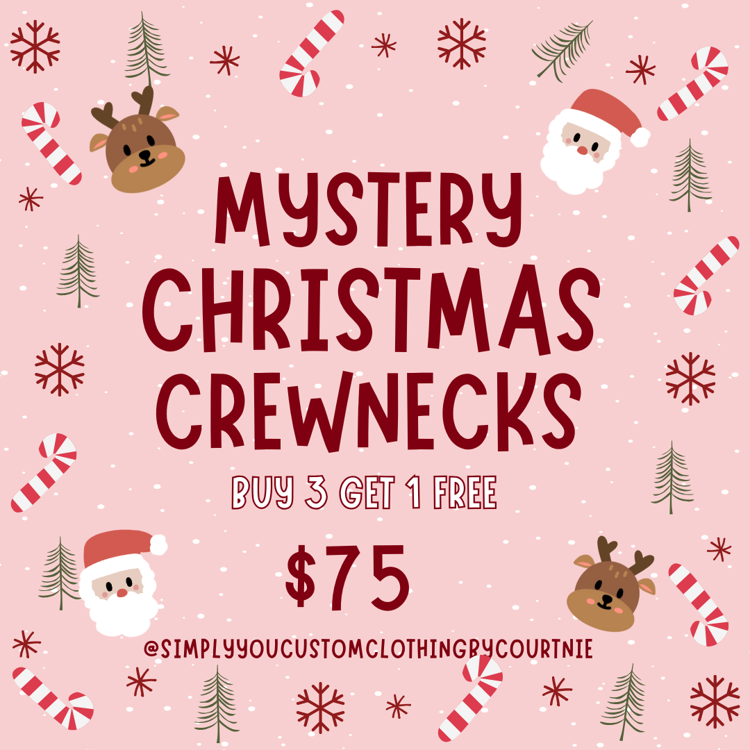 Christmas Mystery Crewnecks