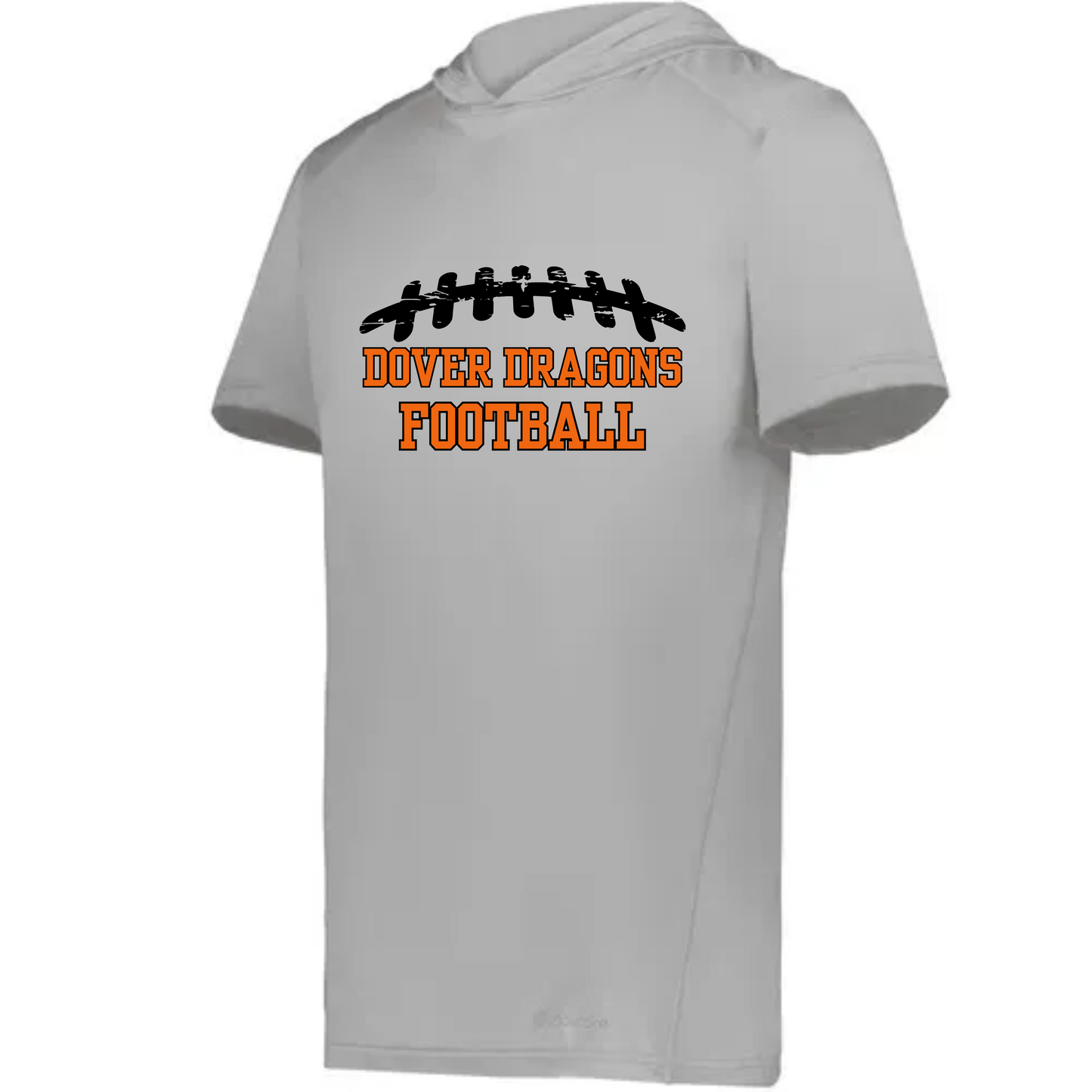 Holloway Coolcore Hoodie Grey- Dragons Football 2024