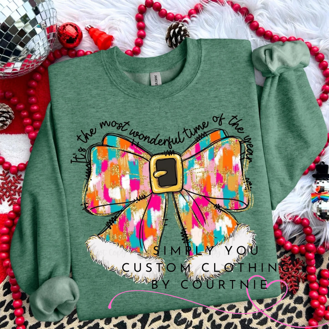 Color Bow Wonderful Time of Year