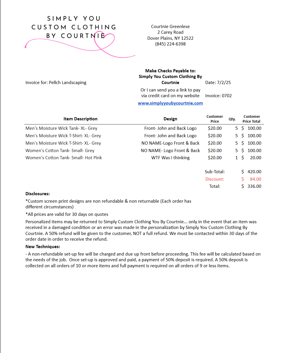 Pellch Caretaking - July 2025