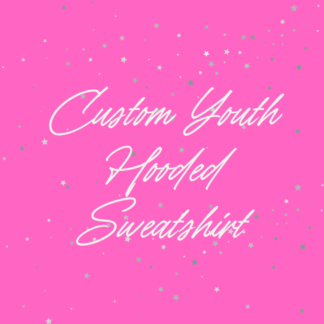 Custom Youth Hooded Sweatshirt