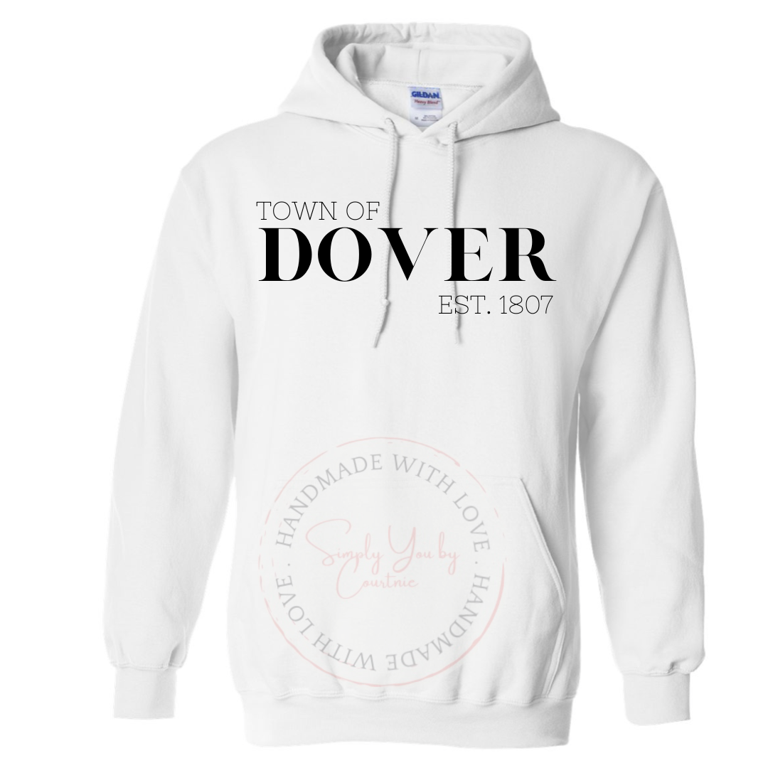 Town of Dover Hooded Sweatshirt