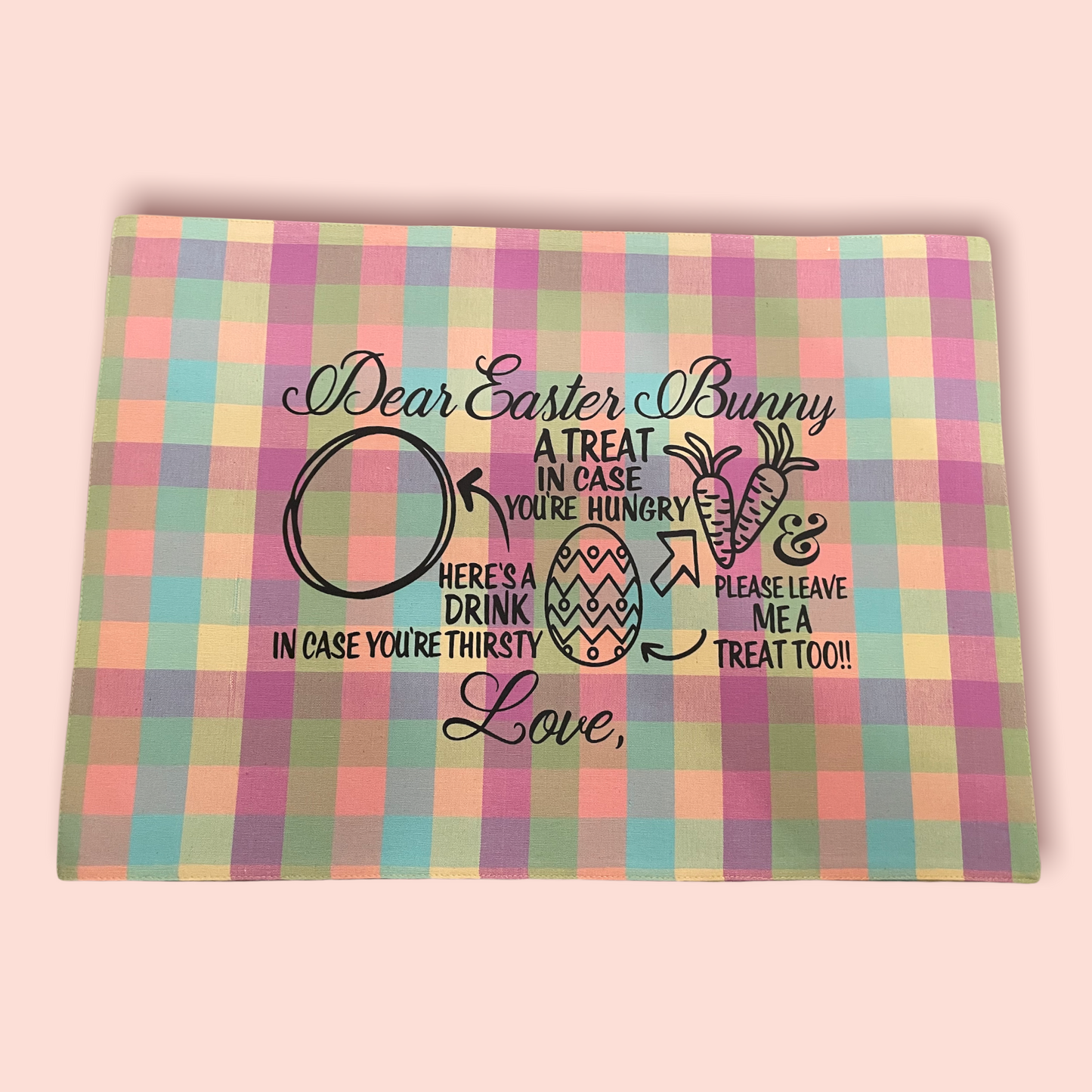 Customized Easter Placemat