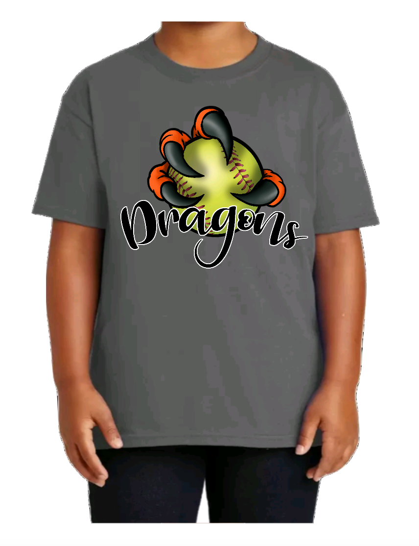 Youth Softball Dragon Claw