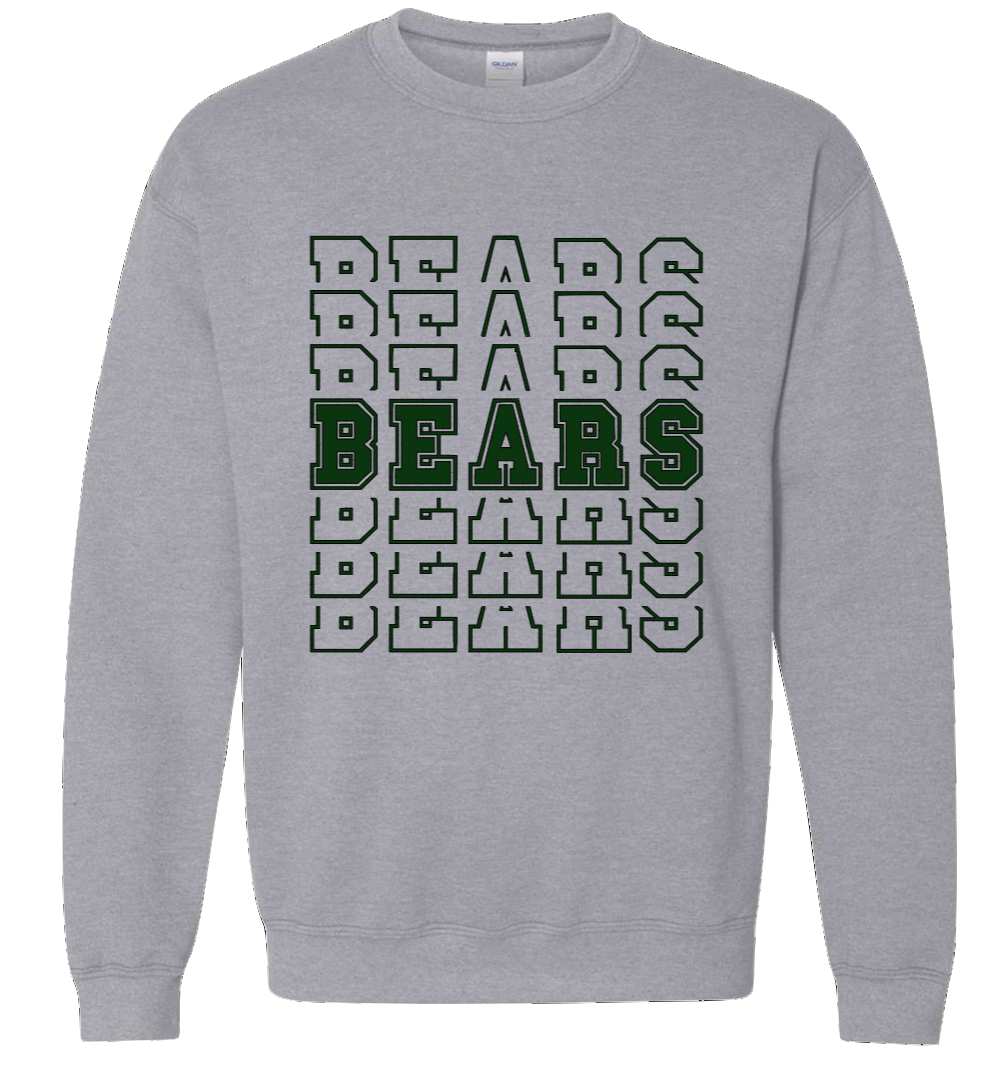 Bears Repeat Crew Neck