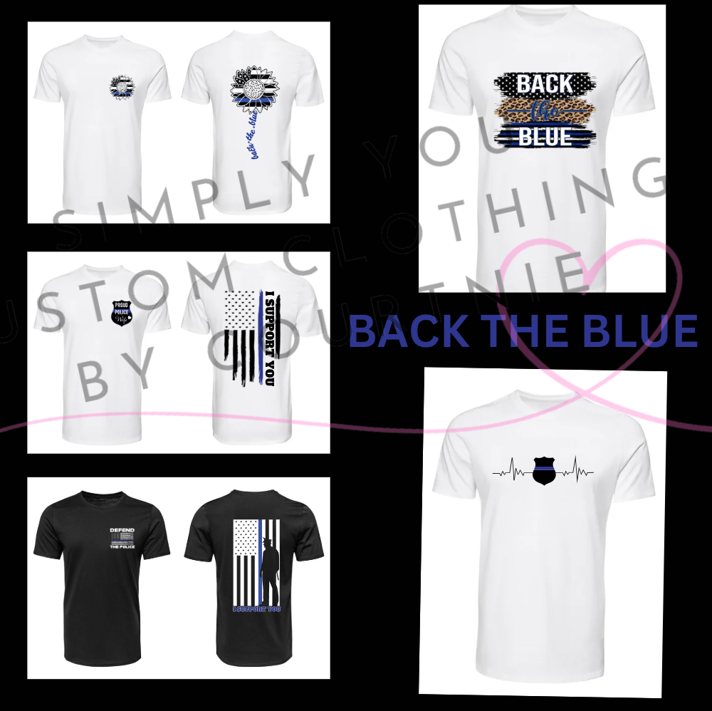 Correction Officer Support- Back the Blue