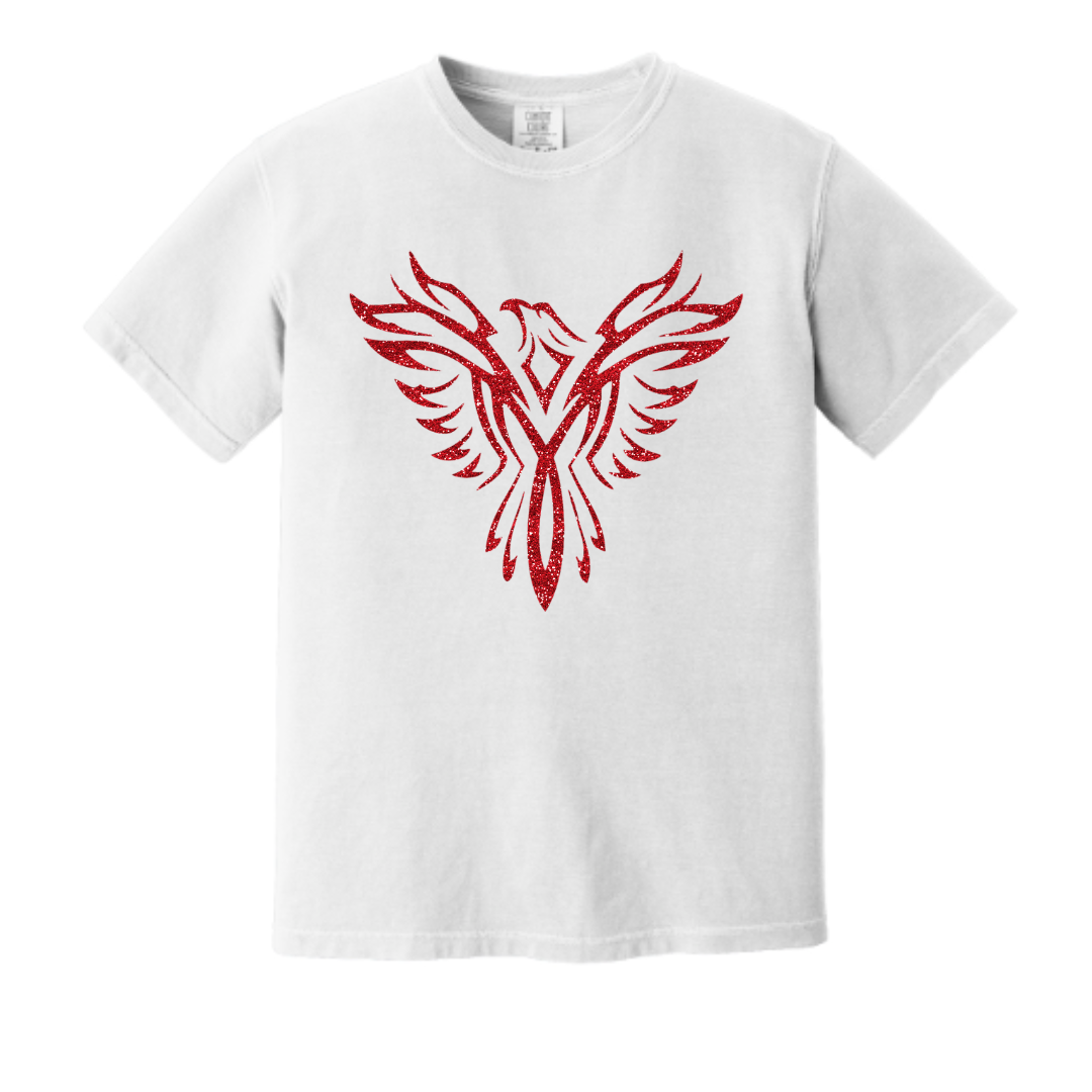 Glitter Phoenix Short Sleeve Shirt
