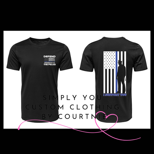 Defend the Police- Support Flag