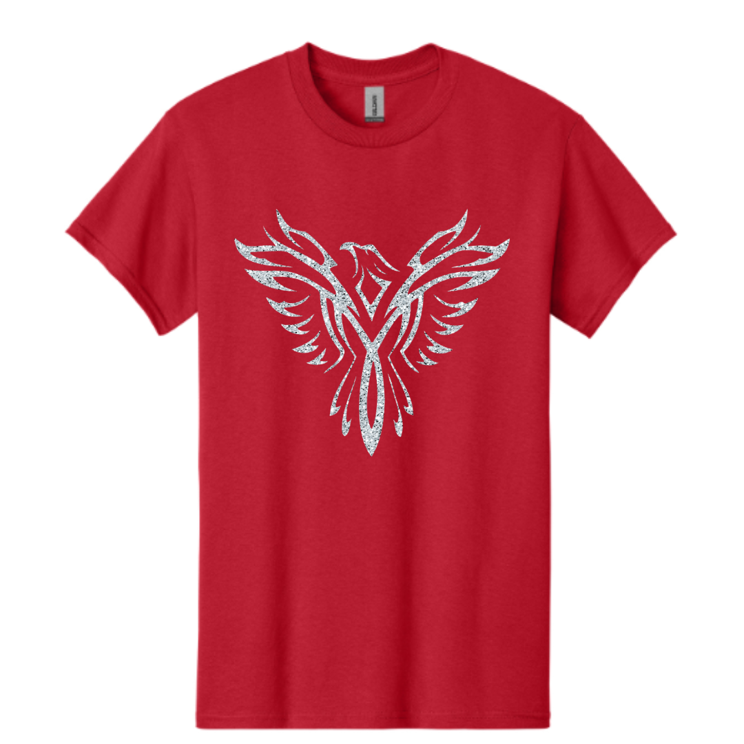 Glitter Phoenix Short Sleeve Shirt