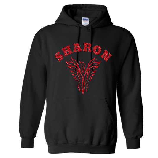 Glitter Sharon Hooded Sweatshirt