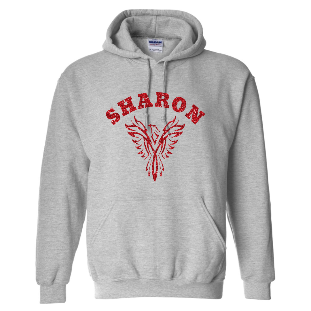 Glitter Sharon Hooded Sweatshirt