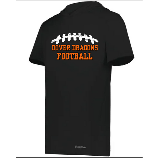 Holloway Coolcore Hoodie Black  - Dragons Football 2024