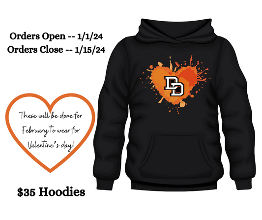 DD Heart  Sweatshirt