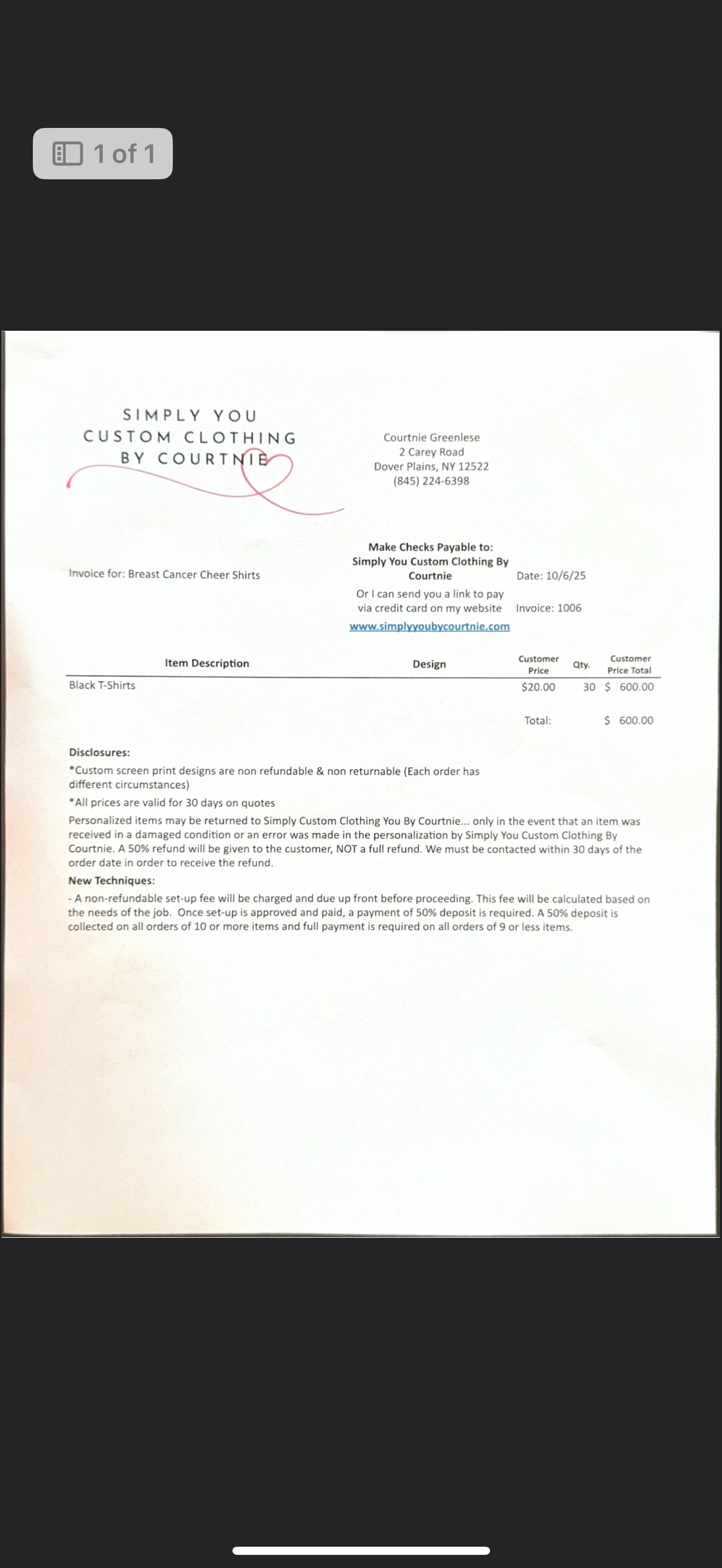 Panthers Cheer Breast Cancer Shirts