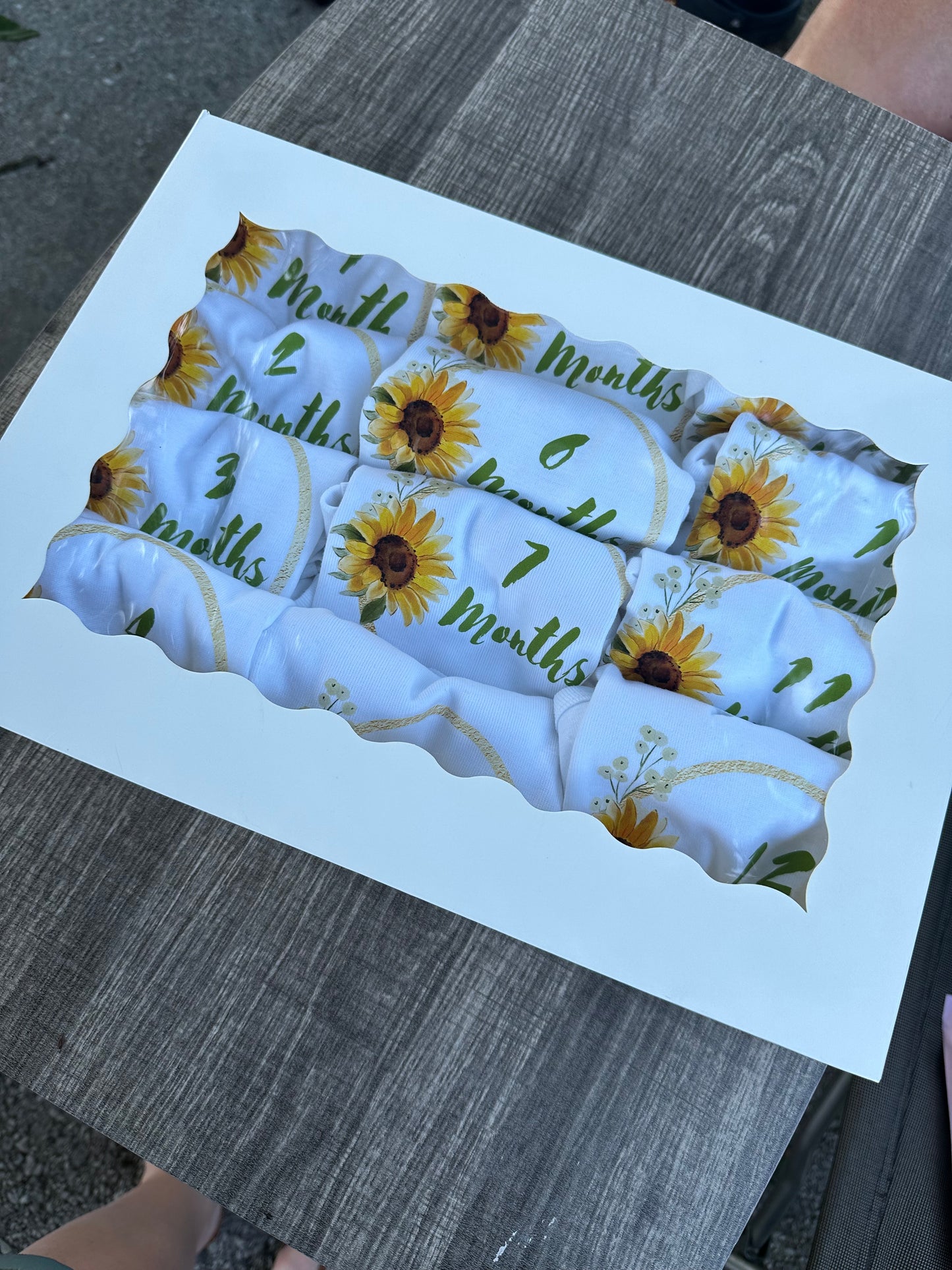 Milestone Onesie Gift Set -Customizable