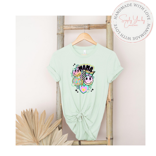 Groovy Mama Smiley Faces