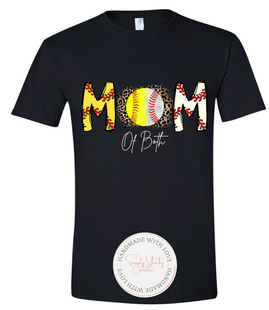 Softball & Baseball Mama of Both