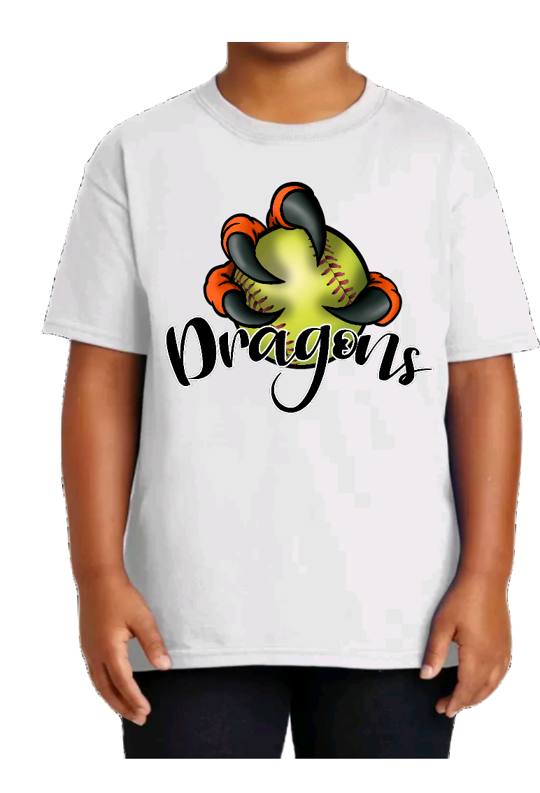 Youth Softball Dragon Claw