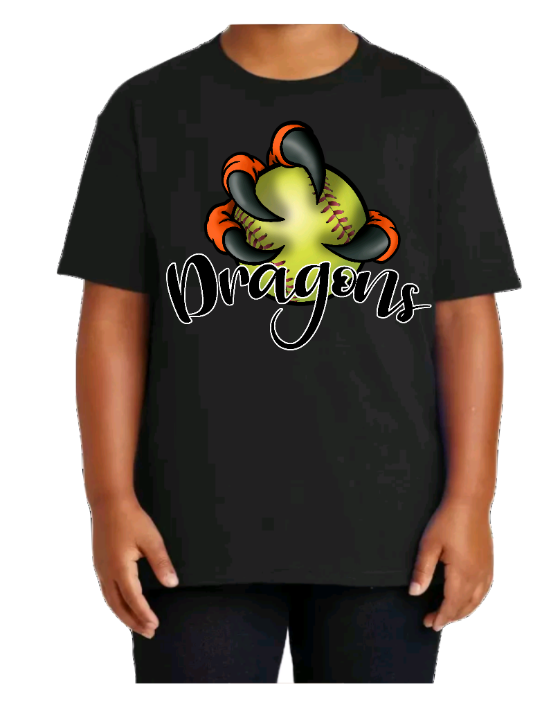 Youth Softball Dragon Claw