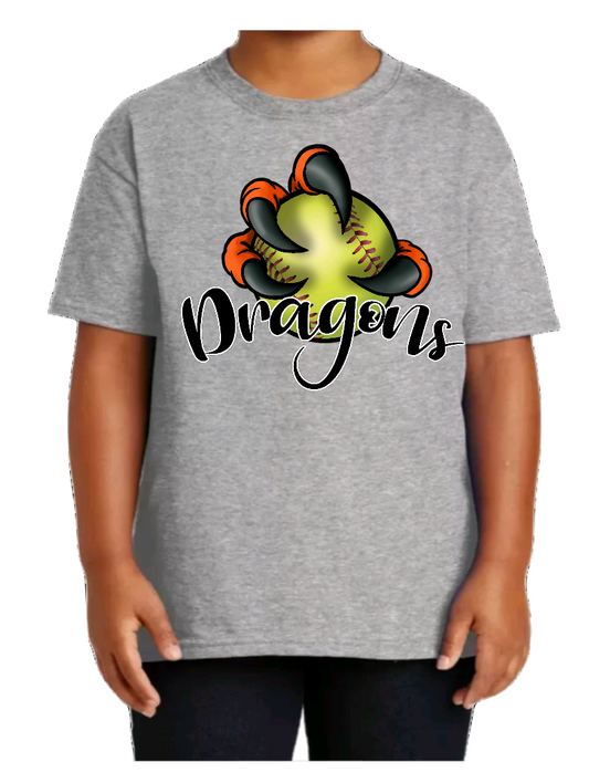 Youth Softball Dragon Claw