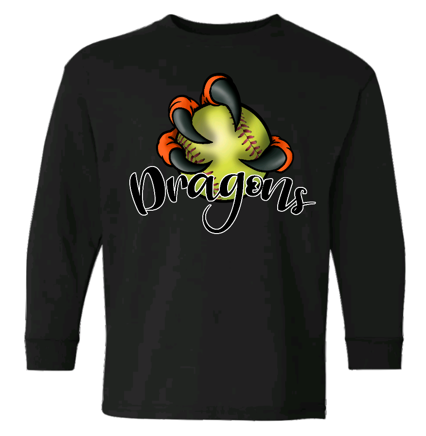 Youth Softball Dragon Claw