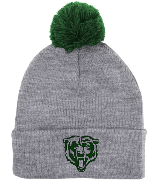 Bears Beanie with Pom Pom