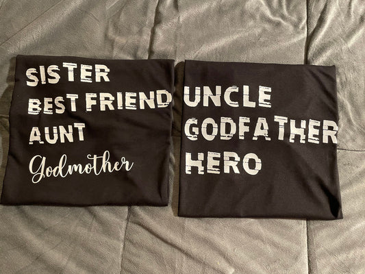 God Mother & God Father Shirts