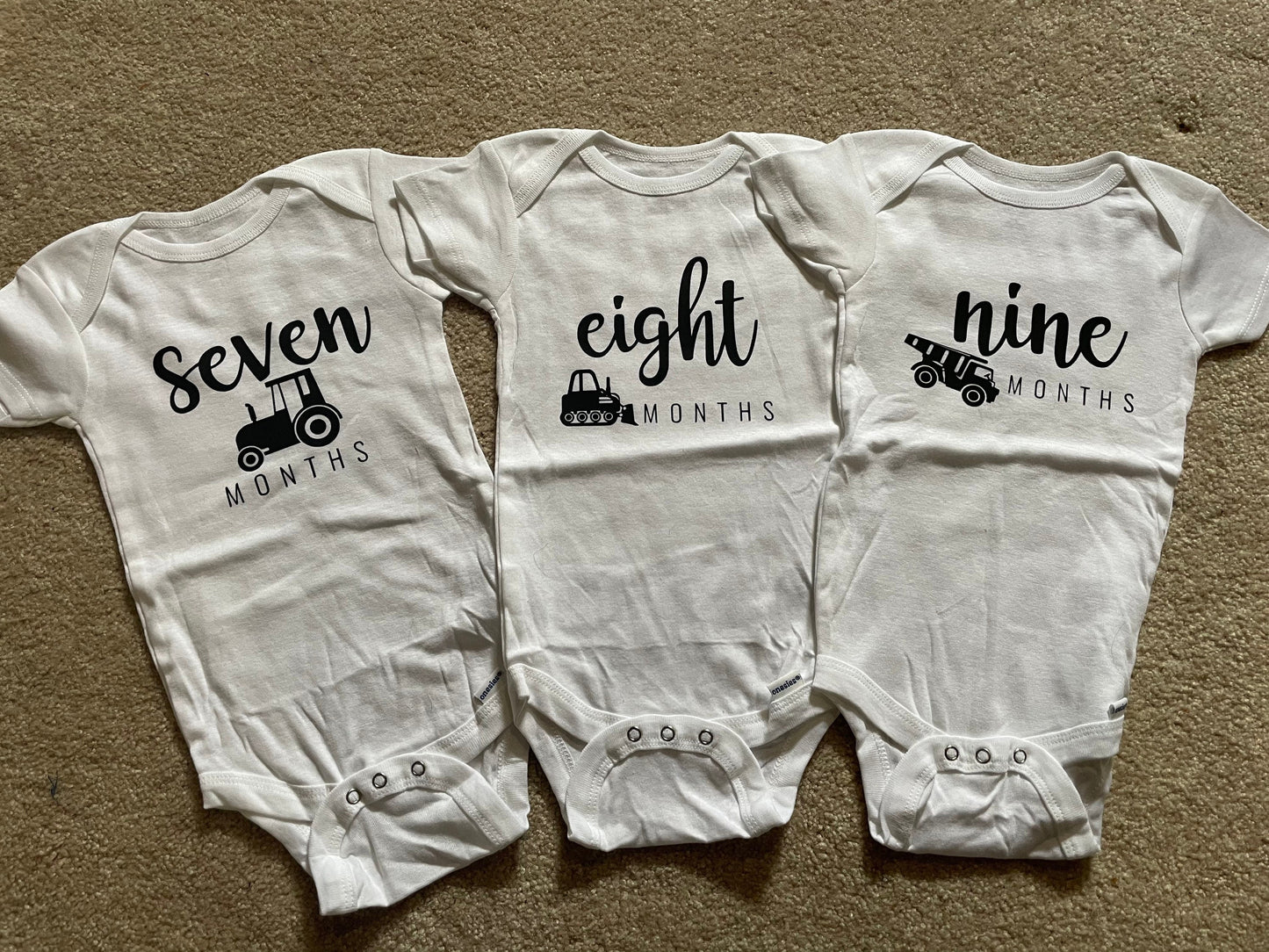 Milestone Onesie Gift Set -Customizable