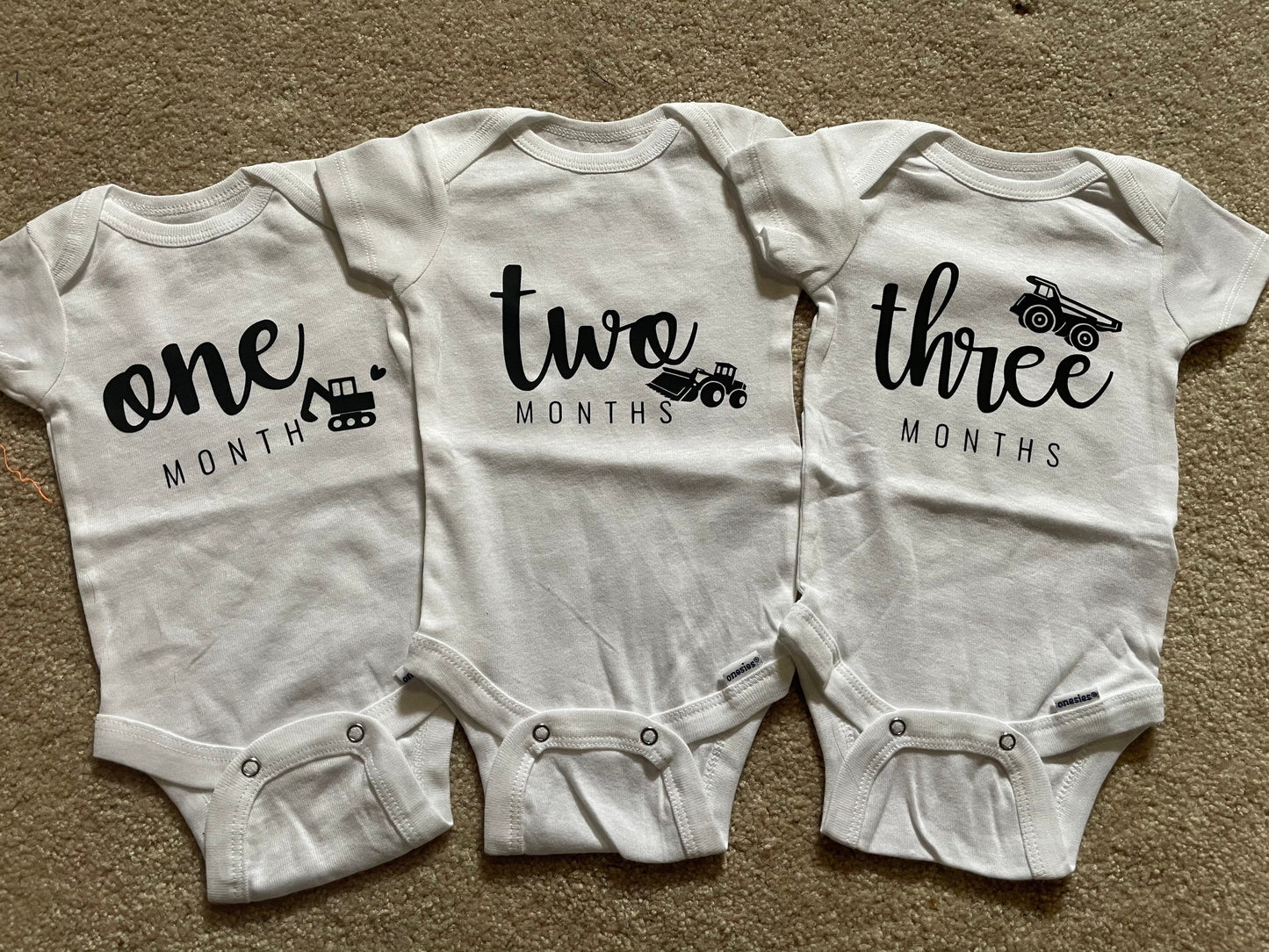 Milestone Onesie Gift Set -Customizable